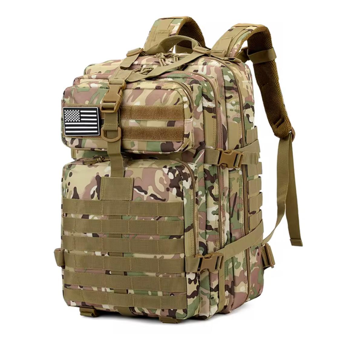 Mochila Tactica 45L CrossFit Camping Viajes