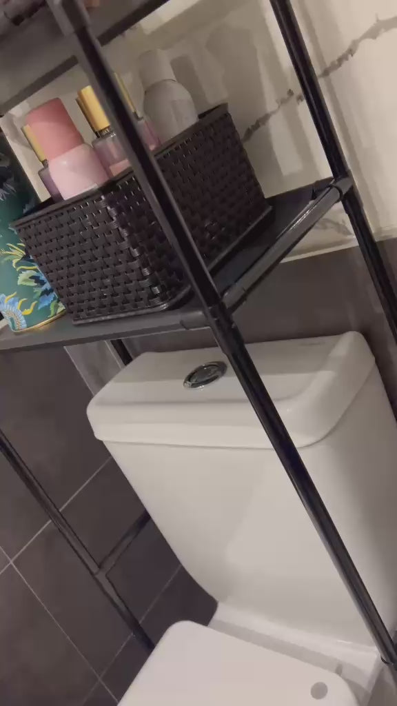 Organizador para baño con estantes